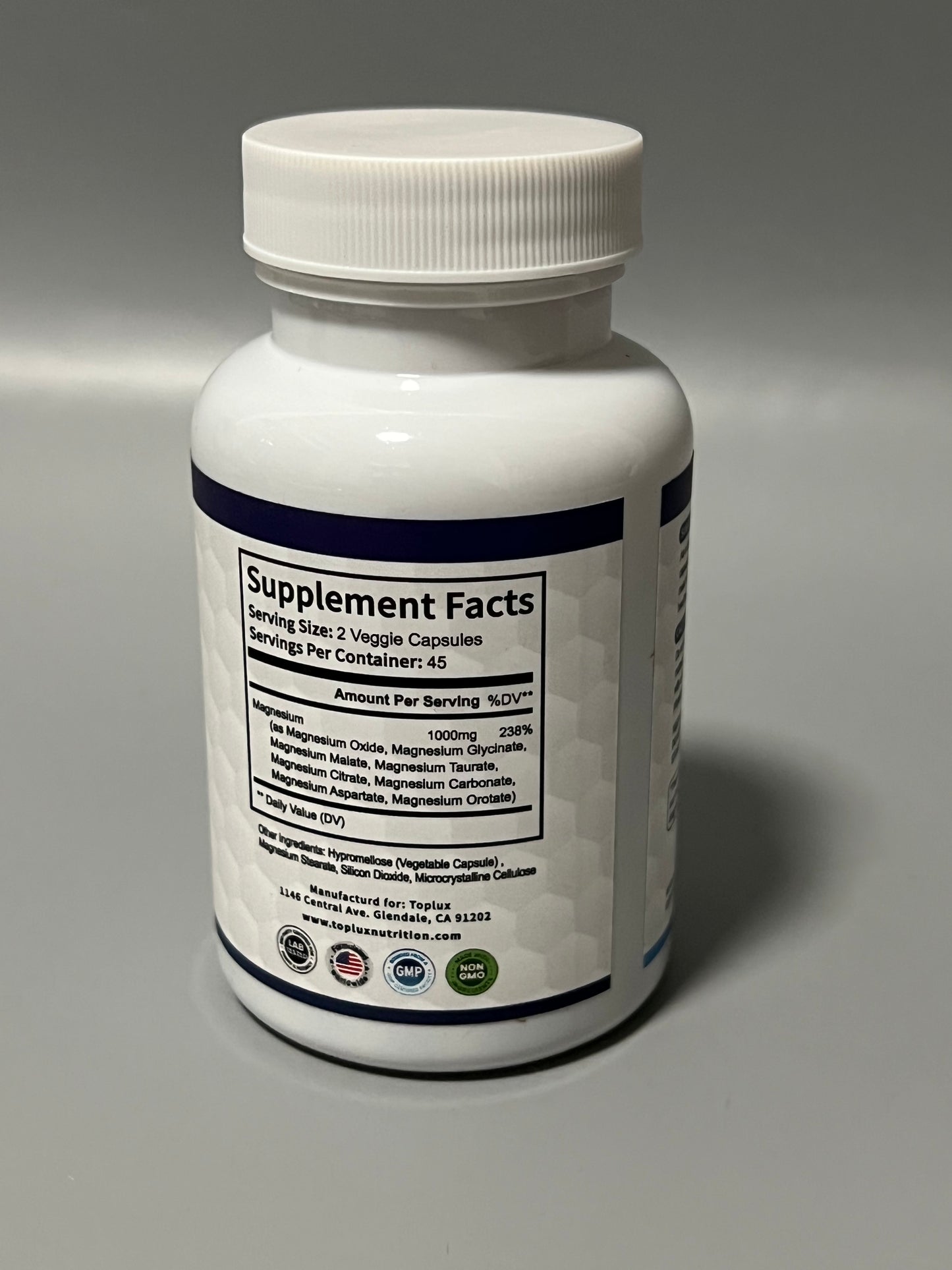 CHLOEVIVA  Magnesium Complex 8 Essential Magnesium Supplement 1000mg